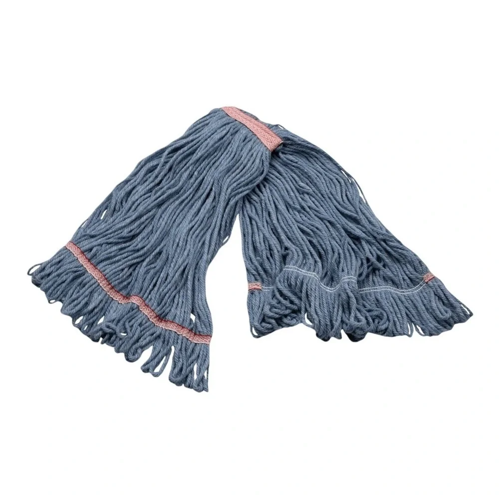 Sparta 4-Ply Large Looped End Mop Head Blue Blend Narrow Band 369325M14 NEW